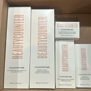 Brand new Beautycounter Countertime Skin Care Set-full sizes minus supreme cream